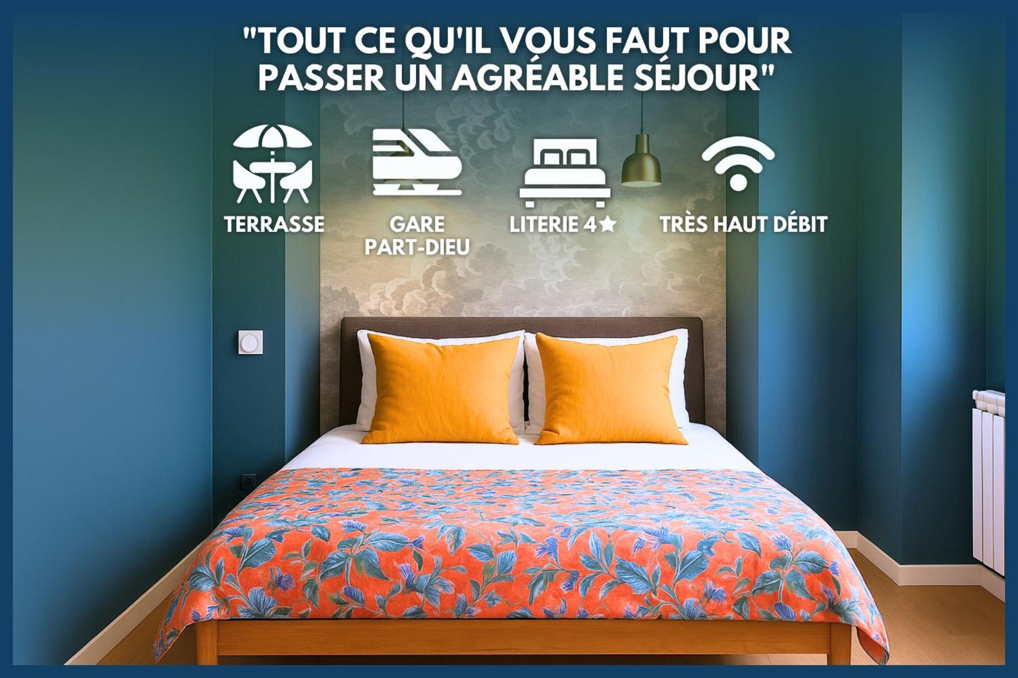 Luxury Apartment "Le Raffine" - Lyon Part-Dieu - Dreamy Flat 里昂 外观 照片